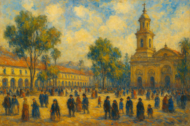 Andrés Bello, Chile, Cultura, Filosofía, leyes, derecho, plaza de armas